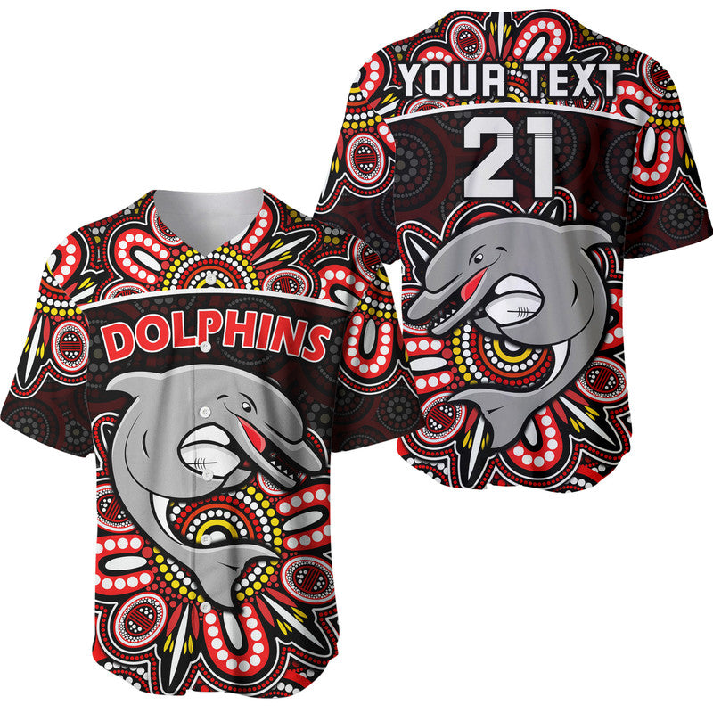 custom-personalised-dolphins-rugby-baseball-jersey-aboriginal-dot-painting