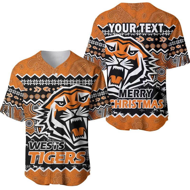 custom-personalised-wests-tigers-aboriginal-christmas-vibe-gold-version-baseball-jersey