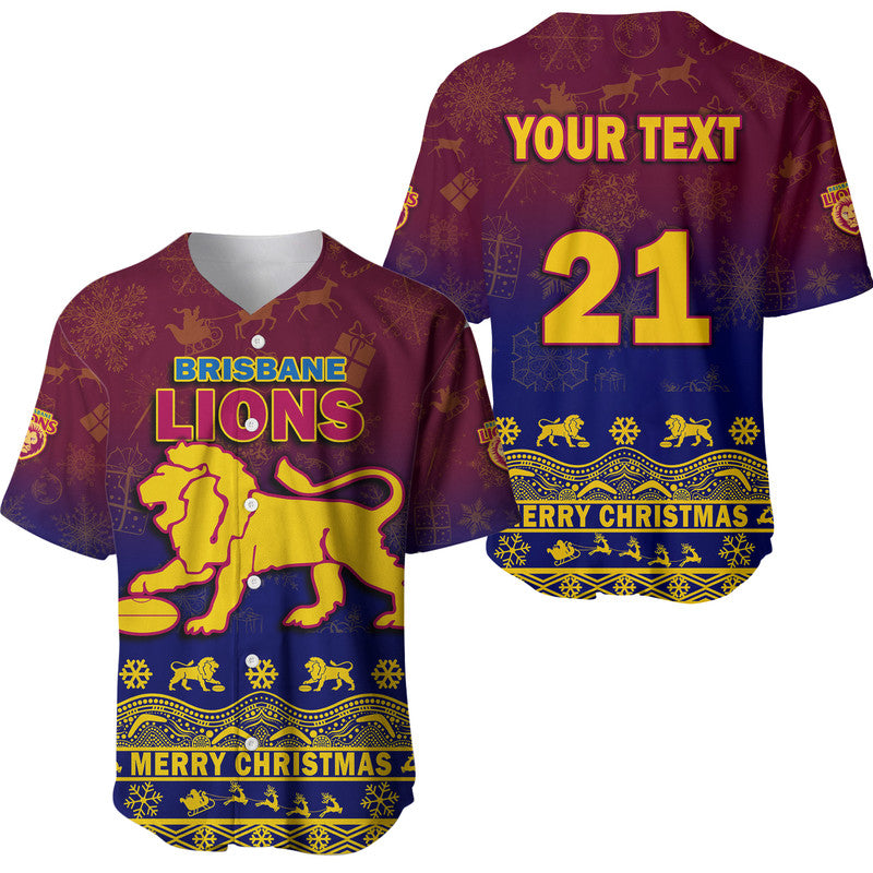 custom-personalised-and-number-brisbane-unique-lions-winter-season-baseball-jersey-lions-merry-christmas