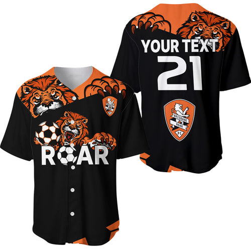 custom-personalised-brisbane-roar-soccer-baseball-jersey-the-roar-mascot