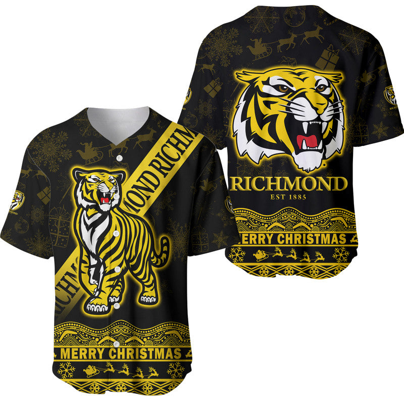 richmond-tigers-unique-winter-season-baseball-jersey-tigers-merry-christmas