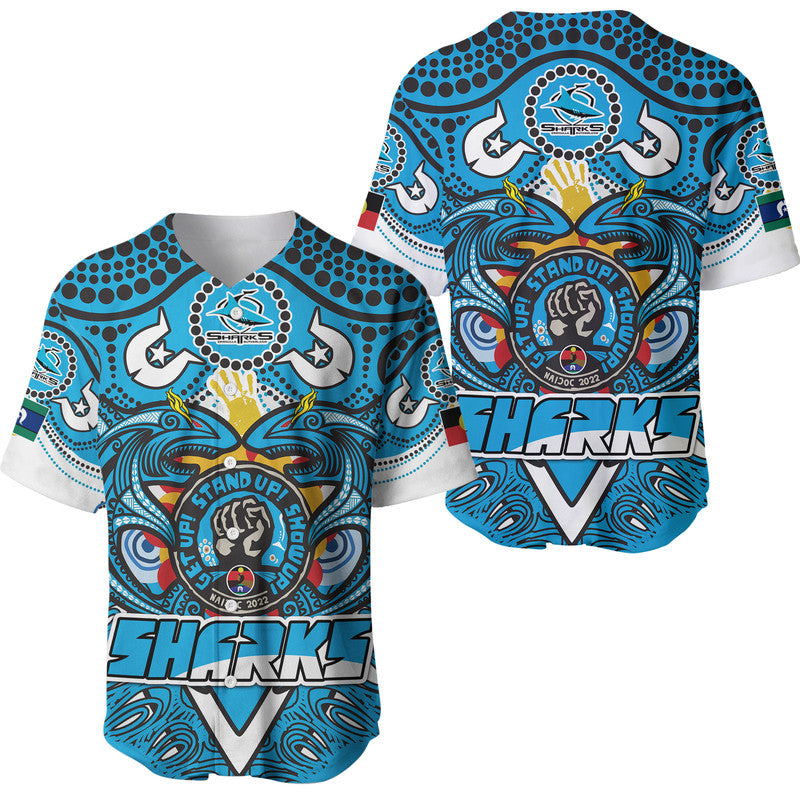 cronulla-sutherland-sharks-aboriginal-naidoc-week-2022-baseball-jersey