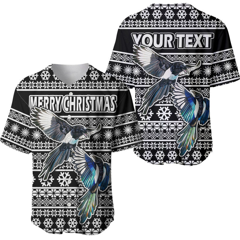 custom-personalised-australian-magpies-christmas-vibe-with-aboriginal-dot-painting-style-baseball-jersey