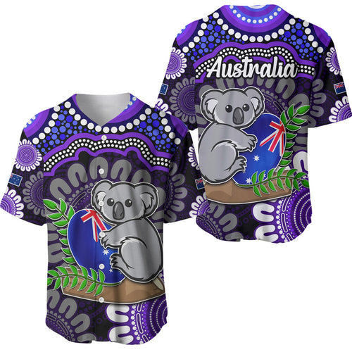 australia-koala-aboriginal-baseball-jersey-koala-hugging-rugby-ball-purple