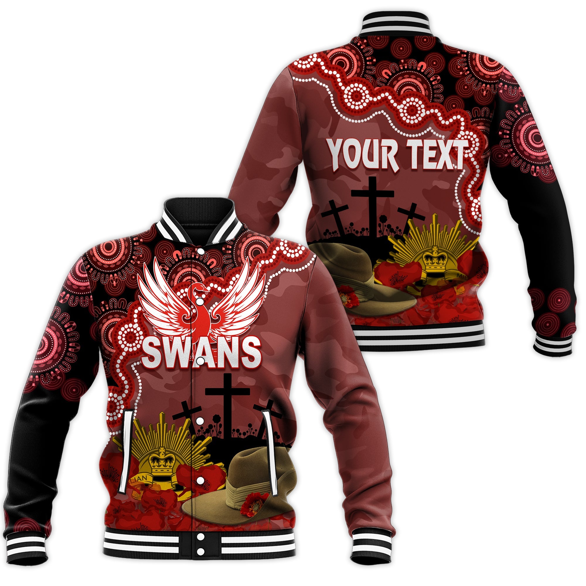 sydney-swans-football-anzac-2023-baseball-jacket-aboriginal-mix-slouch-hat
