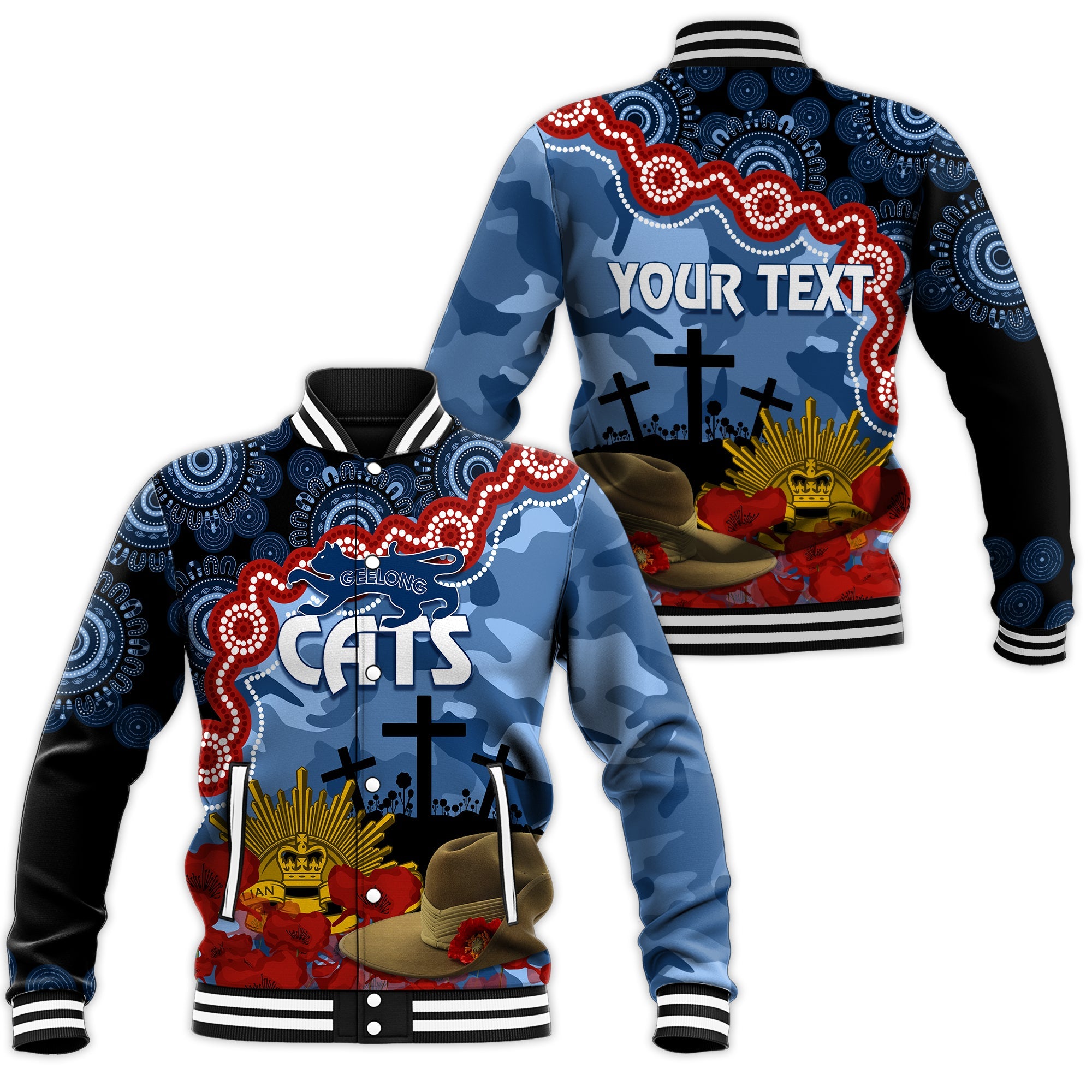 cats-football-anzac-2023-baseball-jacket-aboriginal-mix-slouch-hat