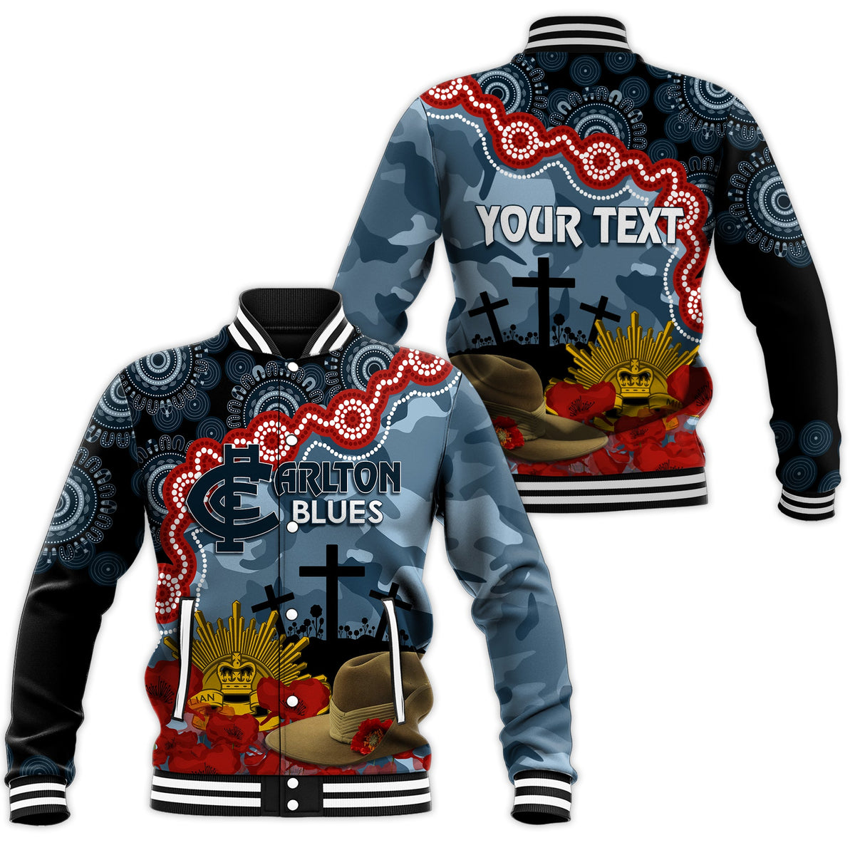the-blues-football-anzac-2023-baseball-jacket-aboriginal-mix-slouch-hat