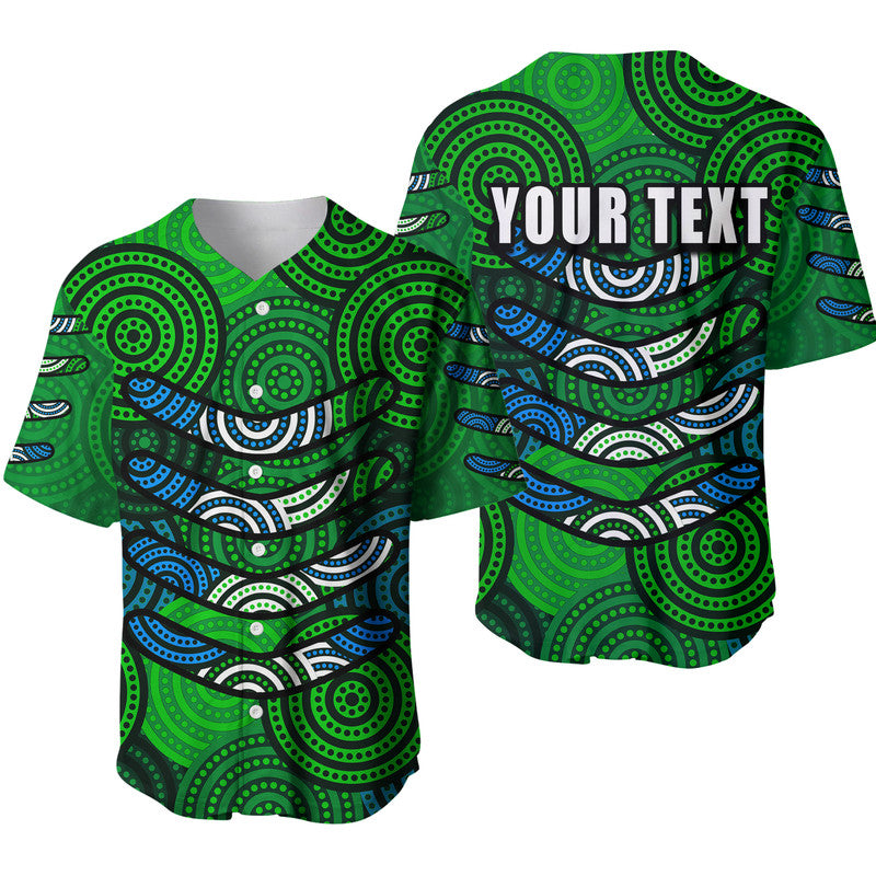 custom-personalised-boomerang-aboriginal-dot-patterns-basebal-jersey-green-style