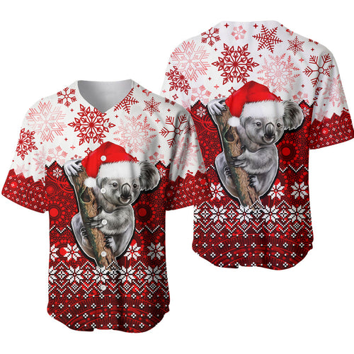 aboriginal-christmas-2022-koala-baseball-jersey-red-style