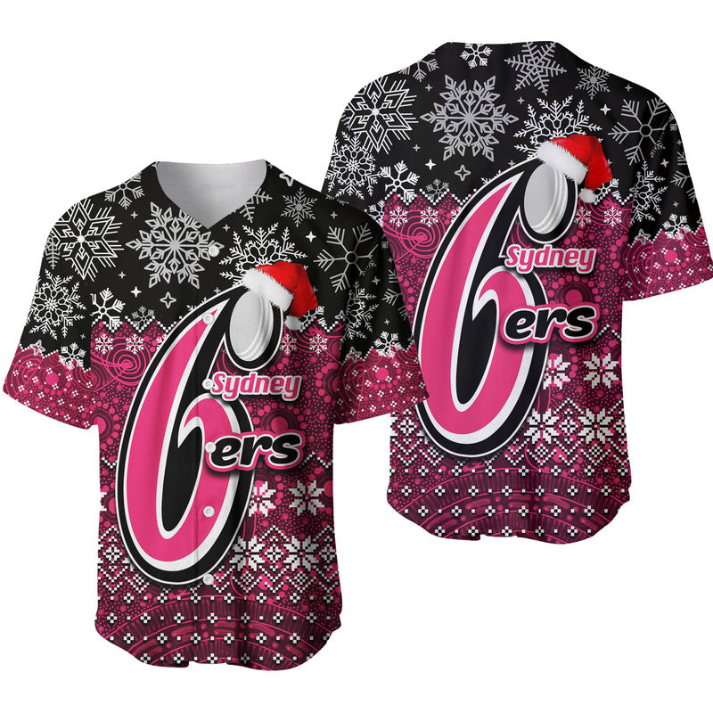 sydney-sixers-christmas-2022-baseball-jersey-cricket