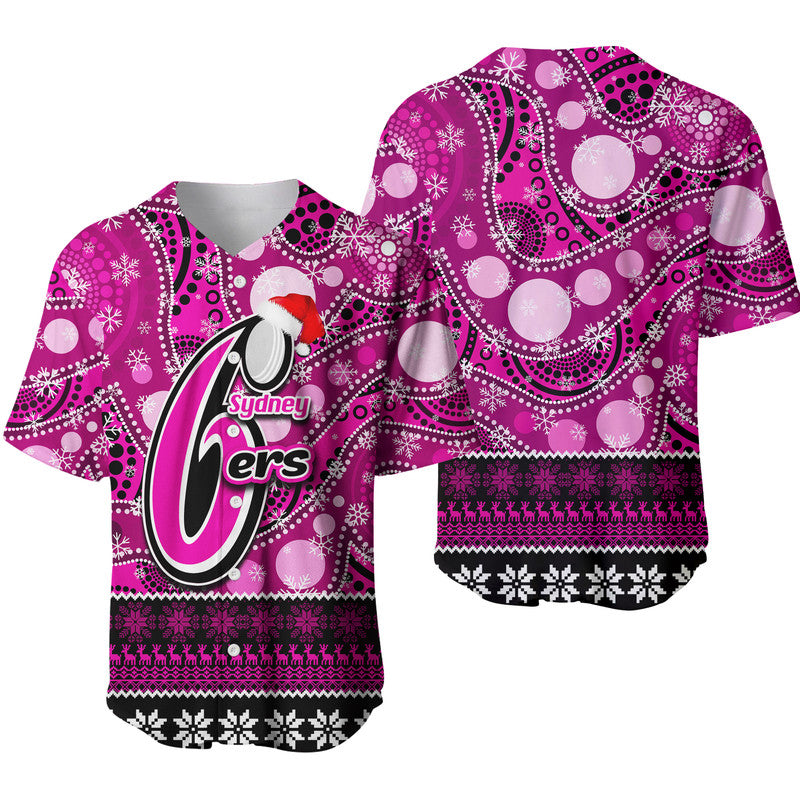 sydney-sixers-christmas-mix-aboriginal-baseball-jersey