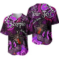 custom-personalised-australian-astrology-baseball-jersey-scorpio-redback-spider-zodiac-aboriginal-vibes-pink