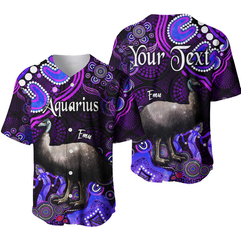 custom-personalised-australian-astrology-baseball-jersey-aquarius-emu-glider-zodiac-aboriginal-vibes-purple
