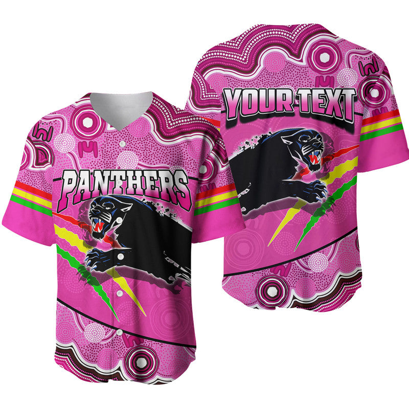 custom-personalised-panthers-rugby-baseball-jersey-aboriginal-basic-style-pink