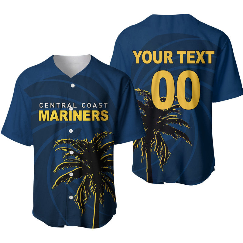 custom-personalised-and-number-mariners-football-baseball-jersey-blue-simple-style