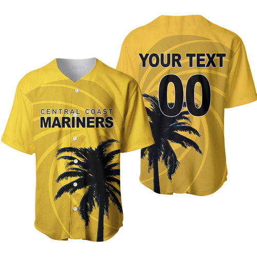 custom-personalised-and-number-mariners-football-baseball-jersey-yellow-simple-style
