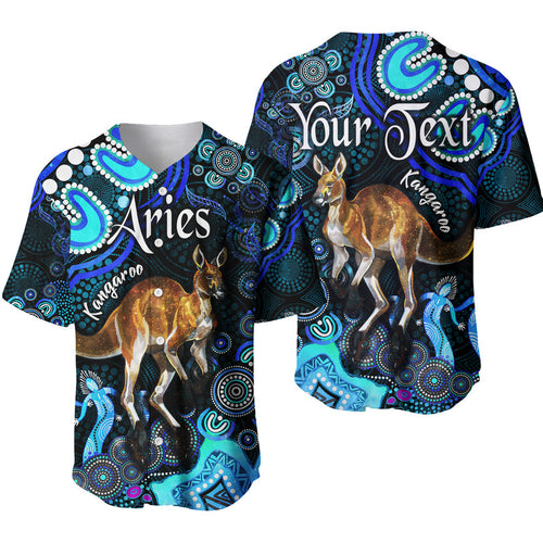 custom-personalised-australian-astrology-baseball-jersey-aries-kangaroo-zodiac-aboriginal-vibes-blue