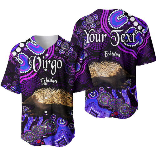 custom-personalised-australian-astrology-baseball-jersey-virgo-echidna-zodiac-aboriginal-vibes-purple