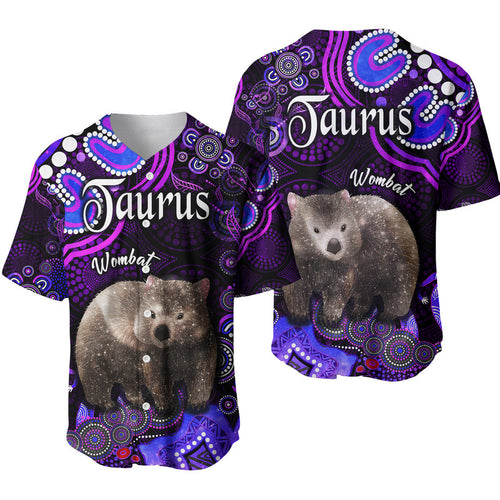 australian-astrology-baseball-jersey-taurus-wombat-zodiac-aboriginal-vibes-purple