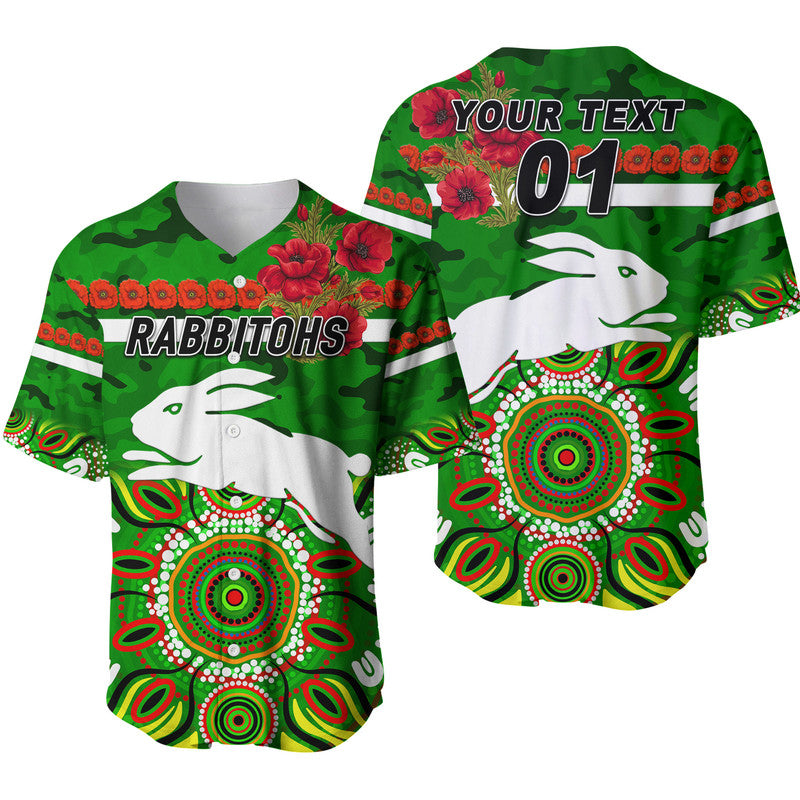 custom-personalised-south-sydney-rabbitohs-anzac-2022-baseball-jersey-indigenous-vibes-green