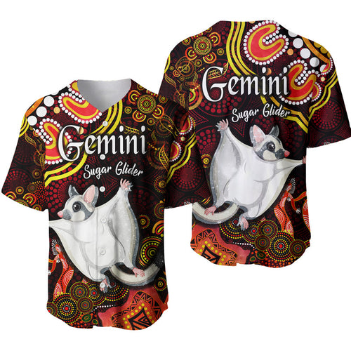 australian-astrology-baseball-jersey-gemini-sugar-glider-zodiac-aboriginal-vibes-red