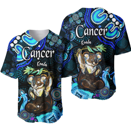 australian-astrology-baseball-jersey-cancer-koala-zodiac-aboriginal-vibes-blue