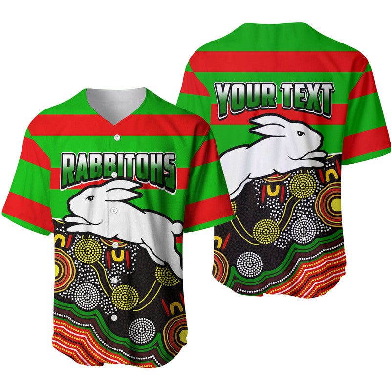 custom-personalised-rabbitohs-rugby-baseball-jersey-aboriginal-basic-style