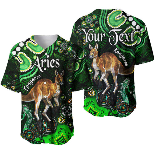 custom-personalised-australian-astrology-baseball-jersey-aries-kangaroo-zodiac-aboriginal-vibes-green