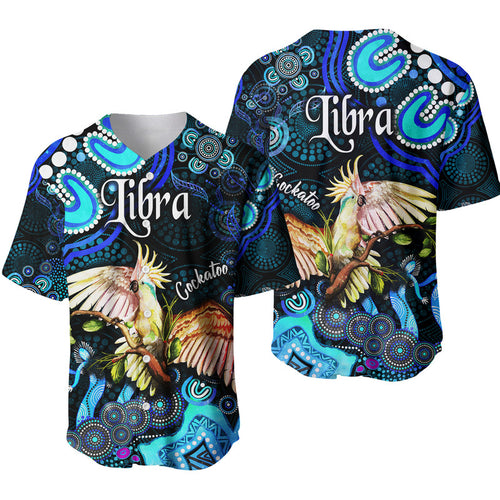 australian-astrology-baseball-jersey-libra-cockatoo-glider-zodiac-aboriginal-vibes-blue