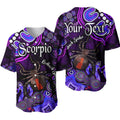 custom-personalised-australian-astrology-baseball-jersey-scorpio-redback-spider-zodiac-aboriginal-vibes-purple