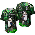 custom-personalised-australian-astrology-baseball-jersey-sagittarius-kookaburra-zodiac-aboriginal-vibes-green