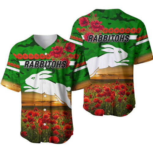 south-sydney-rabbitohs-anzac-2022-baseball-jersey-poppy-flowers-vibes-green