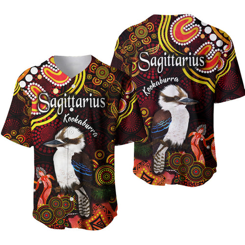 australian-astrology-baseball-jersey-sagittarius-kookaburra-zodiac-aboriginal-vibes-red