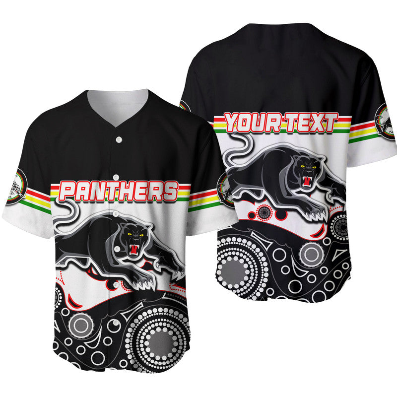 custom-personalised-panthers-rugby-baseball-jersey-aboriginal-simple