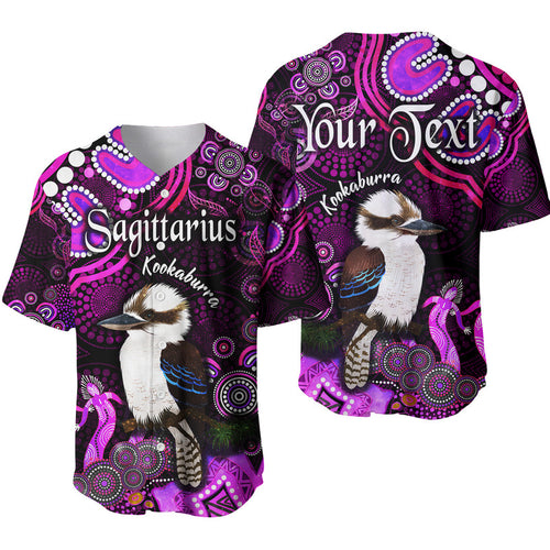 custom-personalised-australian-astrology-baseball-jersey-sagittarius-kookaburra-zodiac-aboriginal-vibes-pink