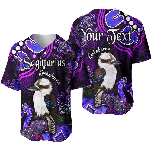 custom-personalised-australian-astrology-baseball-jersey-sagittarius-kookaburra-zodiac-aboriginal-vibes-purple