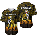 richmond-tigers-anzac-baseball-jersey-simple-style-black
