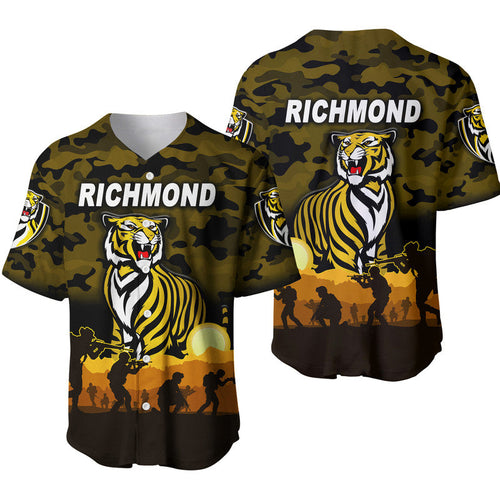 richmond-tigers-anzac-baseball-jersey-simple-style-black
