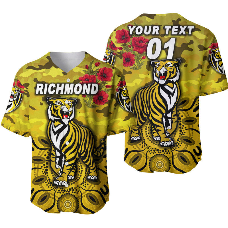 custom-personalised-richmond-tigers-anzac-baseball-jersey-indigenous-vibes-yellow