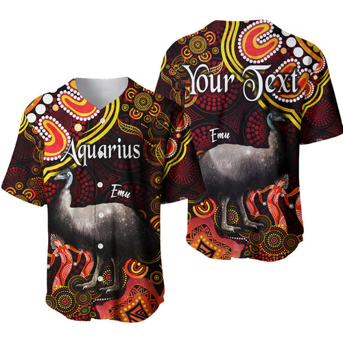 custom-personalised-australian-astrology-baseball-jersey-aquarius-emu-glider-zodiac-aboriginal-vibes-red