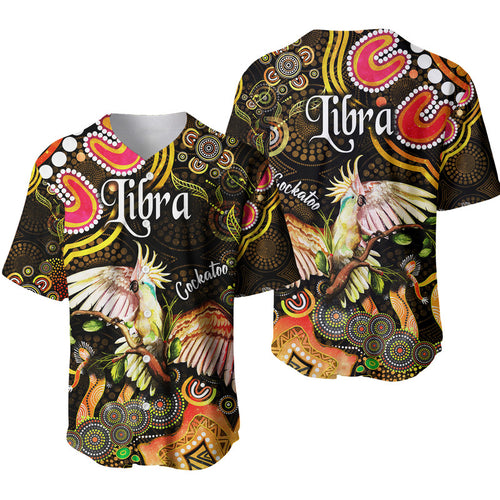 australian-astrology-baseball-jersey-libra-cockatoo-glider-zodiac-aboriginal-vibes-gold