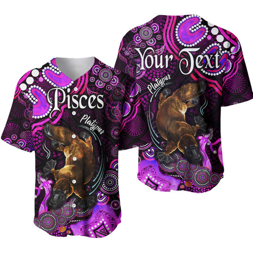 custom-personalised-australian-astrology-baseball-jersey-pisces-platypus-zodiac-aboriginal-vibes-pink