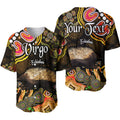 custom-personalised-australian-astrology-baseball-jersey-virgo-echidna-zodiac-aboriginal-vibes-gold