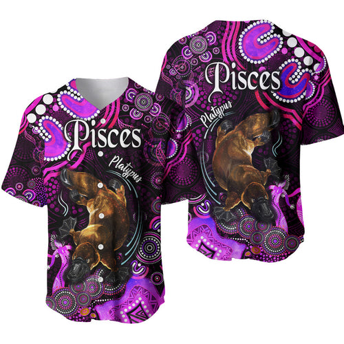 australian-astrology-baseball-jersey-pisces-platypus-zodiac-aboriginal-vibes-pink