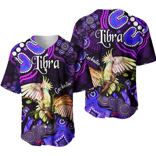 australian-astrology-baseball-jersey-libra-cockatoo-glider-zodiac-aboriginal-vibes-purple