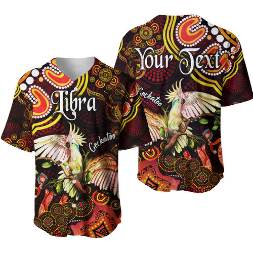 custom-personalised-australian-astrology-baseball-jersey-libra-cockatoo-glider-zodiac-aboriginal-vibes-red