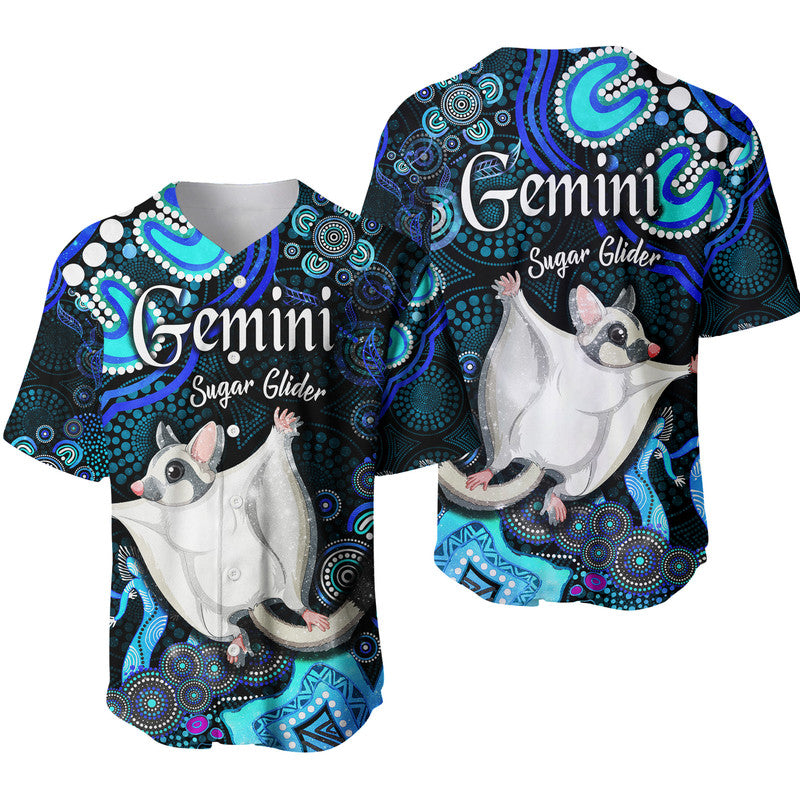 australian-astrology-baseball-jersey-gemini-sugar-glider-zodiac-aboriginal-vibes-blue
