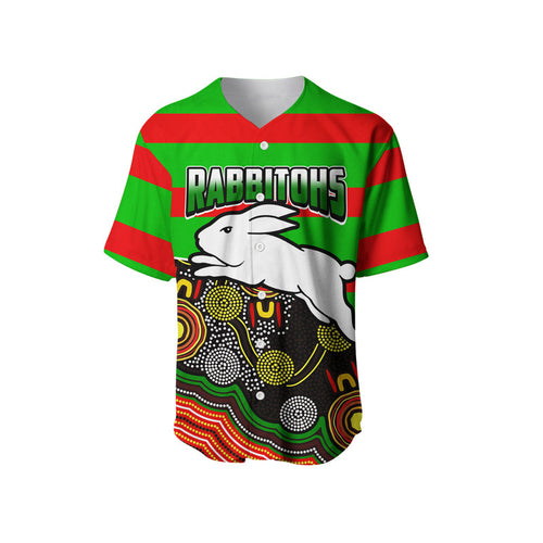 custom-personalised-rabbitohs-rugby-baseball-jersey-aboriginal-basic-style