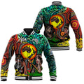 Australia Aboriginal Kangaroo Combine New Zealand Maori Kiwi Bird Baseball Jacket - LT2