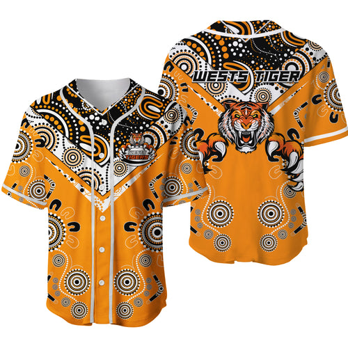 Wests Tiger Rugby Aboriginal Pattern 